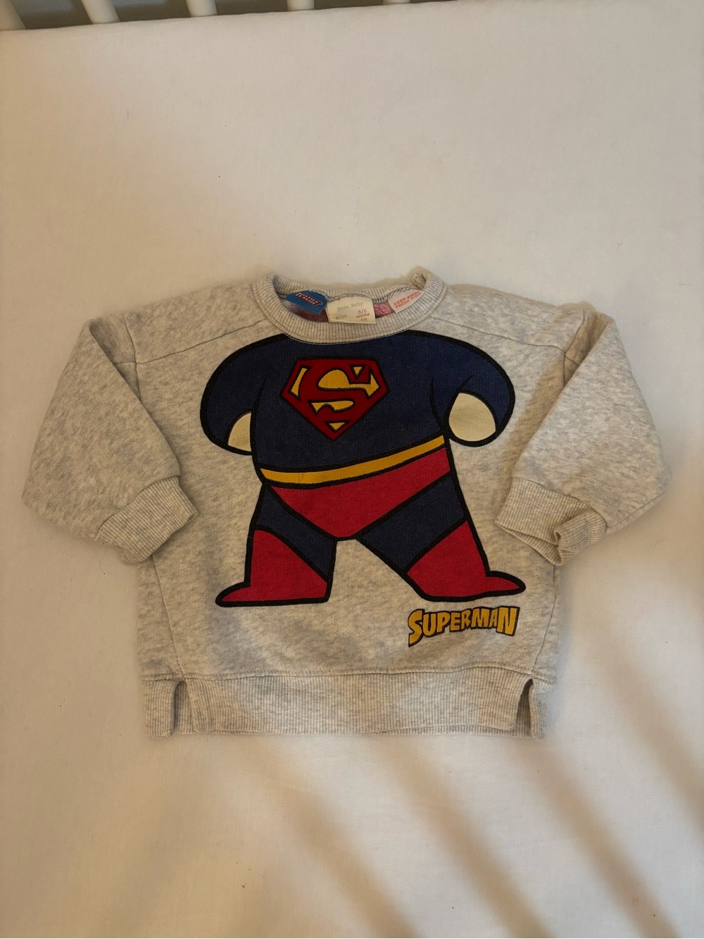 Zara Kids Gray Superman Sweatshirt